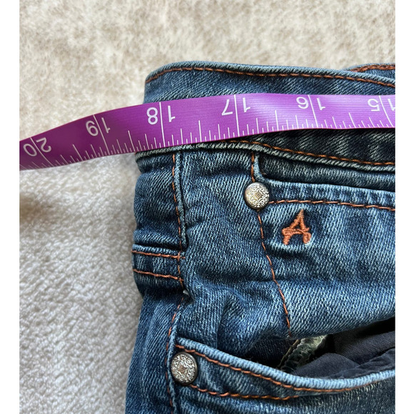 Aura Medium Wash Wide Leg Jeans, Size 18 Short - Picture 5 of 7